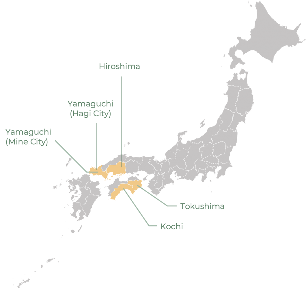 Outcome - Japan Map